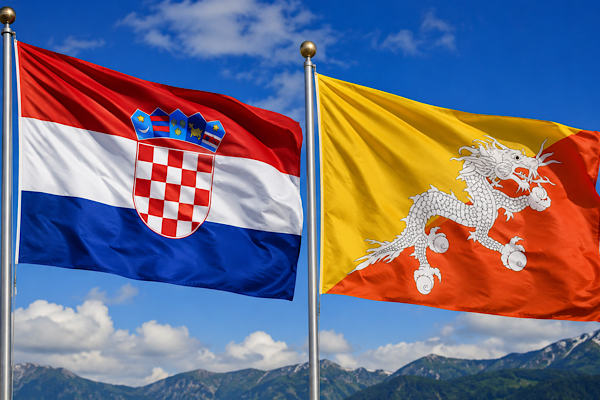 Hırvatistan ve Bhutan’dan diplomatik ilişkilerde yeni dönem