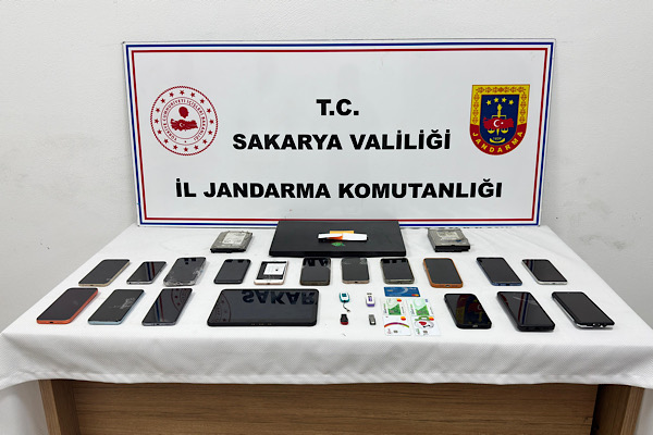 Sakarya merkezli operasyonda 6 şüpheli tutuklandı