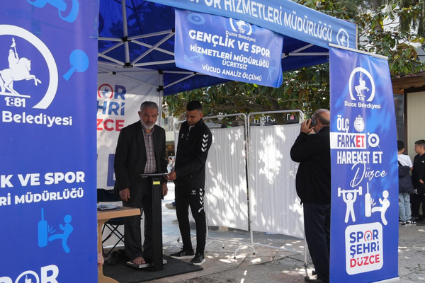 Düzce’de spor hizmetleri 20 bin gençle buluştu