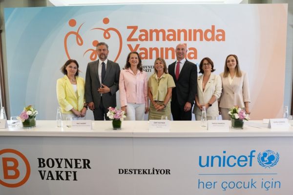 Boyner Vakfı ve UNICEF Türkiye’den ‘Zamanında Yanında’ projesi