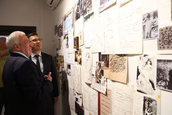 Misi’deki Edebiyat Galerisi “Bedri Rahmi Eyüboğlu Yaşıyor” sergisiyle açıldı