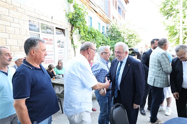 Başkan Özdemir Kayapa Mahallesi’nde vatandaşlarla buluştu