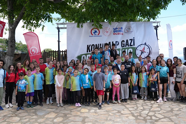 Konuralp Gazi Oryantiring Yarışları gerçekleştirildi
