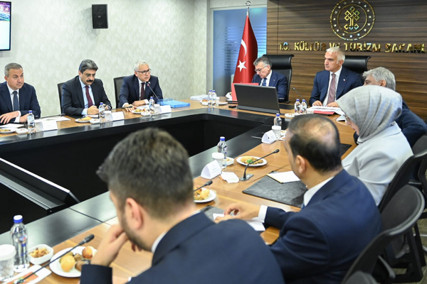 Sivas’ın turizm hedefleri Bakan Ersoy başkanlığında ele alındı