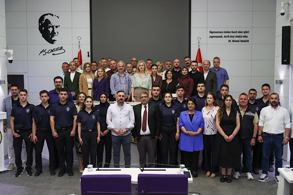 Buca Belediyesi’nde 15 yeni zabıta göreve başladı