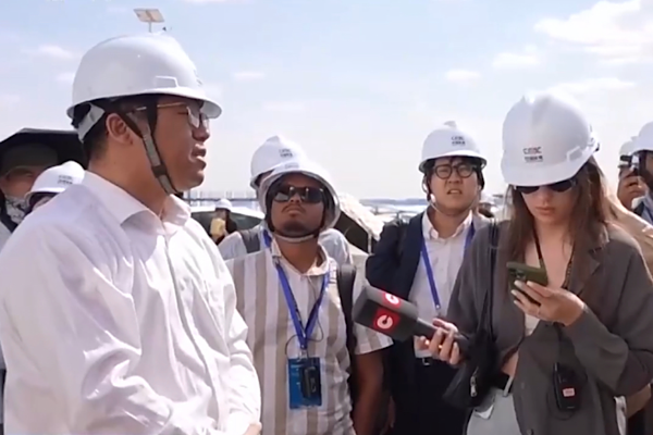 Yabancı gazeteciler Xinjiang’daki gelişmeleri yerinde inceledi