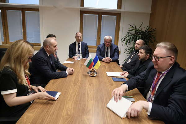 Bulgaristan heyeti, Brüksel’de Zelenski ile bir araya geldi