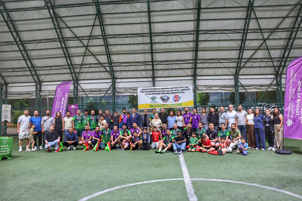 Kayapınar Belediyesi-GGC futbol final maçıyla tamamdı