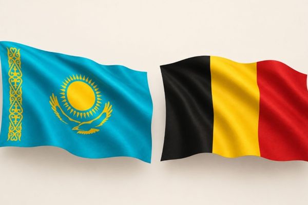 Kazakistan ve Belçika dışişleri bakanlarından iş birliği vurgusu