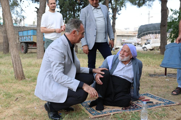 Eyyübiye’de Buğday Pazarı’nda park çalışması başladı