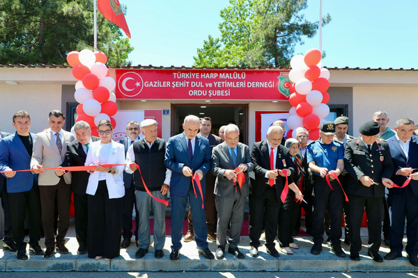 Ordu’da şehit yakınları ve gazilerden el sanatları sergisi açıldı