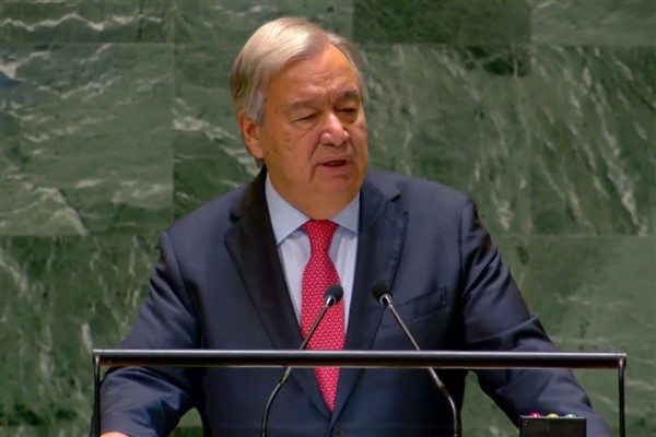 Guterres: Çatışmalarla sarsılan bir dünyada, bunalmış ve güçsüz hissetmek kolaydır