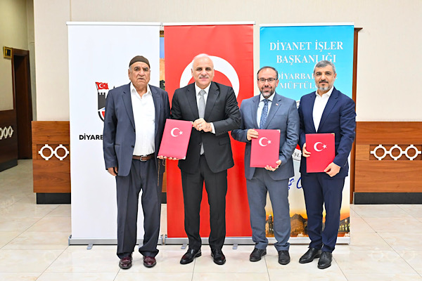 Diyarbakır’da cami ve külliye yapımına ilişkin protokol imzalandı