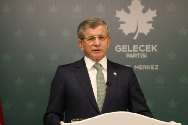 Gelecek Partisi Genel Başkanı Davutoğlu, BES heyetini genel merkezde ağırladı