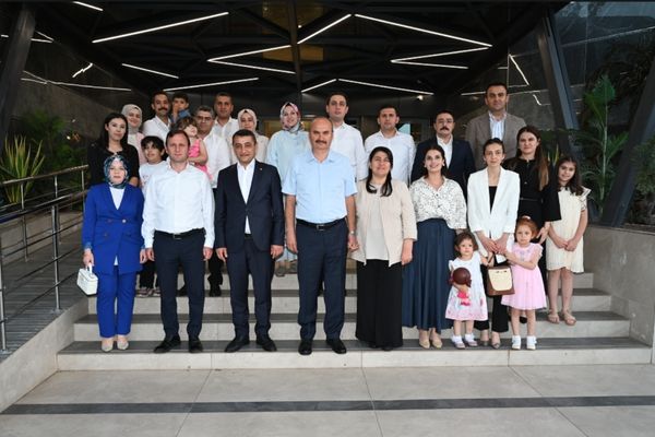 Vali Canalp, Batman’dan ayrılan mülki idare amirleriyle vedalaştı