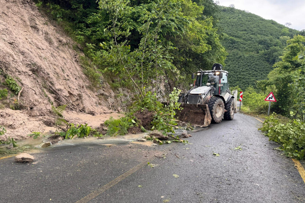 Ordu’da yoğun yağış sonrası 236 heyelan meydana geldi