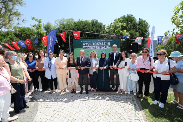 Ayşe Tokyaz Parkı Küçükçekmece’de açıldı