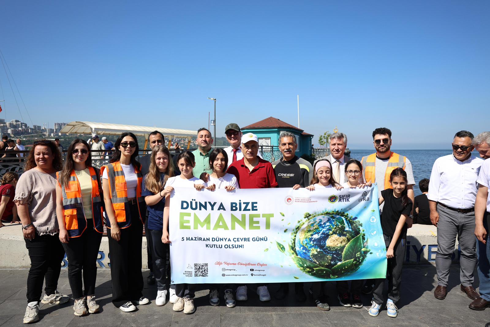 Gemlik’te Dünya Çevre Günü kapsamında etkinlik düzenlendi