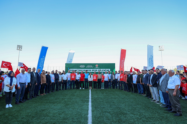 “Sokaktan Sahaya Spor Şöleni” turnuvası Gaziantep’te başladı