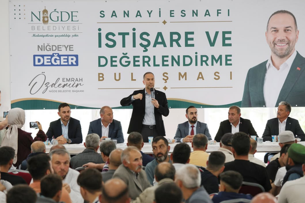 Niğde’de “Sanayi Esnafı İstişare ve Değerlendirme Buluşması” gerçekleştirildi