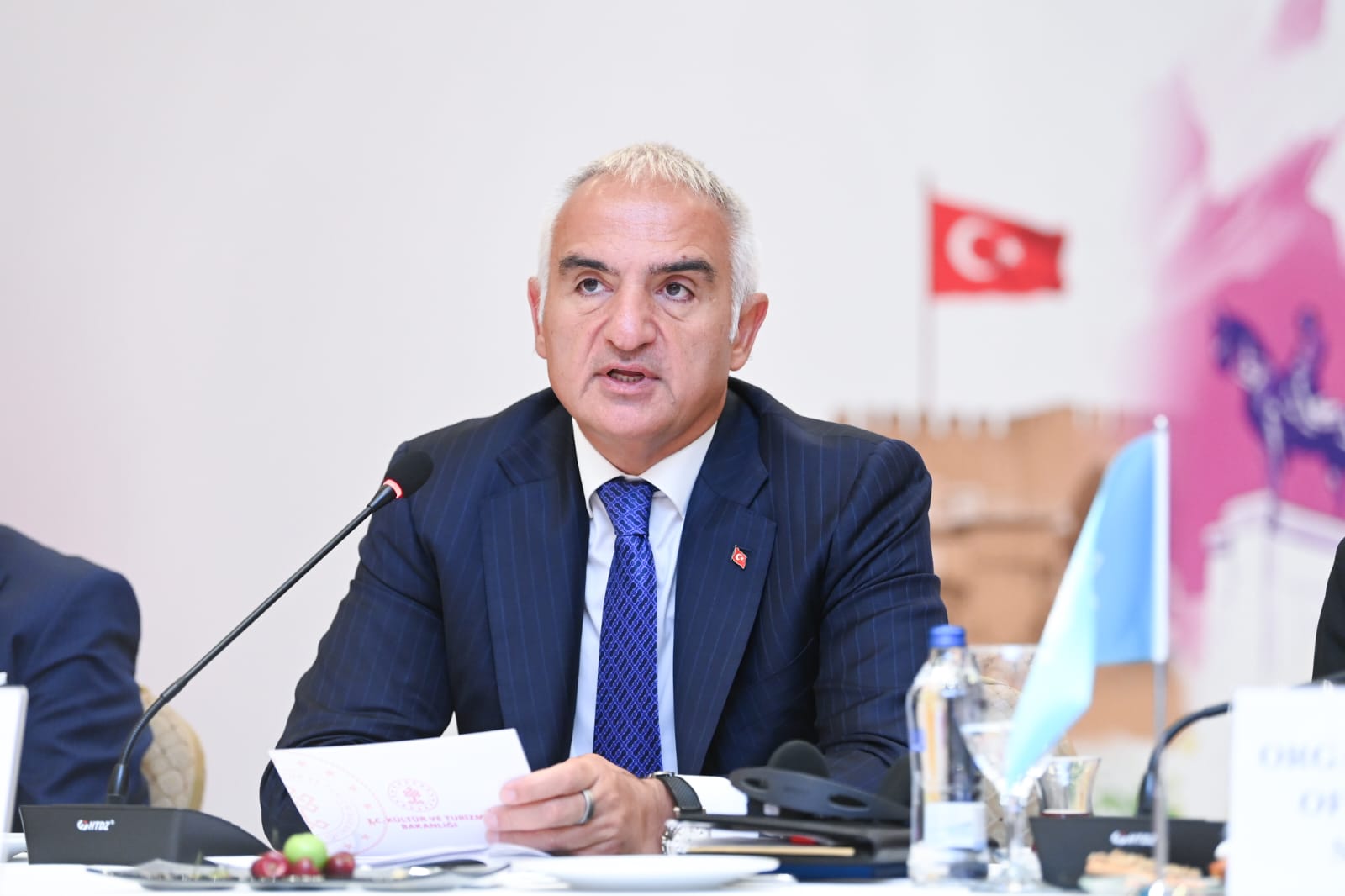 Bakan Ersoy: Aspendos’ta Roma dönemine ait önemli mozaik keşfi