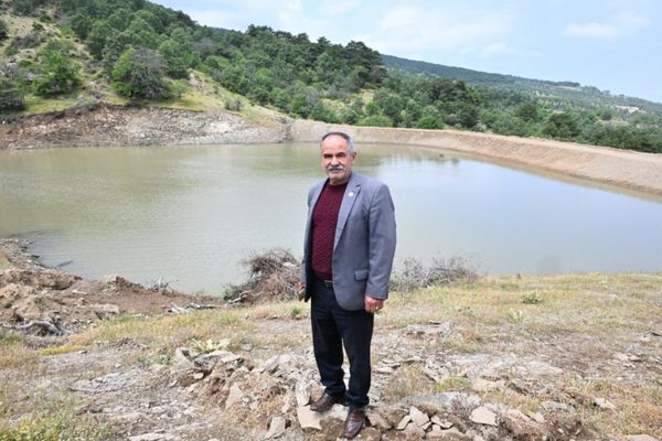 Damatlı Göleti sulama sezonuna yetiştirildi