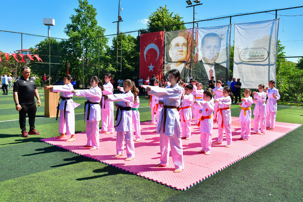 Esenyurt’ta spor okulları dönem sonu etkinlikleri düzenlendi