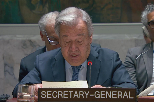 Guterres, IMO Genel Sekreteri Dominguez ile bir araya geldi