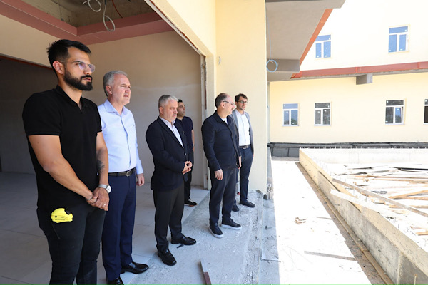 İnegöl’deki projeler yerinde incelendi