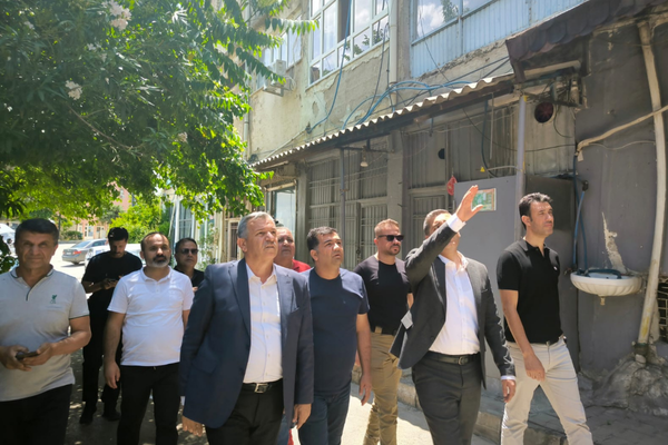 Kozluk Çarşısı Sokak Sağlıklaştırma Projesinde saha çalışmaları başladı