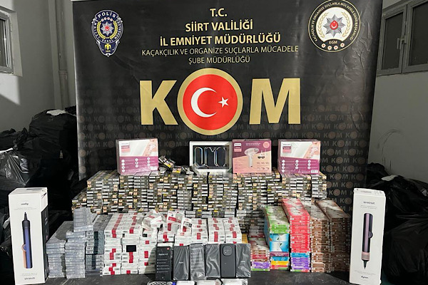 Siirt’te çeşitli suçlara yönelik operasyonlarda çok sayıda şüpheli yakalandı