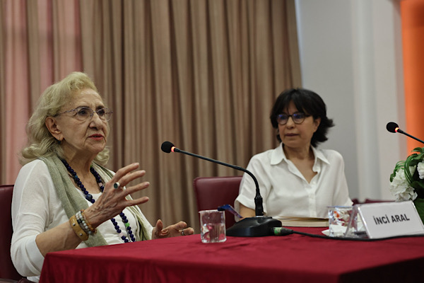 İnci Aral, Nilüfer’de düzenlenen söyleşiye konuk oldu