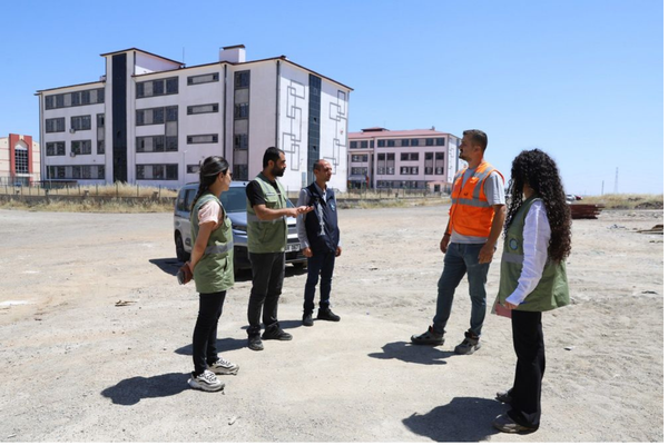 Diyarbakır’da YKS öncesi okul çevrelerinde gürültü denetimi yapıldı