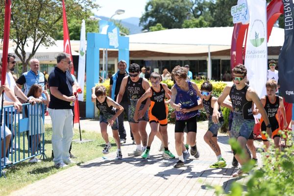 Osmangazi’de duatlon heyecanı: 125 sporcu yarıştı