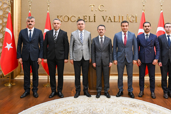 İZDES heyetinden Vali Aktaş’a ziyaret