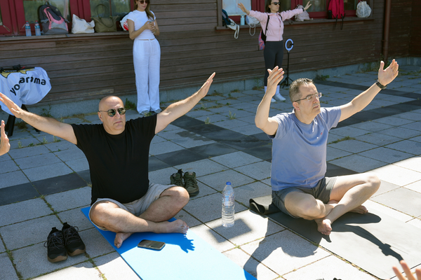 Maltepe’de Dünya Yoga Günü etkinliği düzenlendi