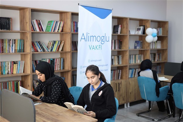Alimoğlu Vakfı Kütüphanesi’nin yedincisi Şanlıurfa’da açıldı