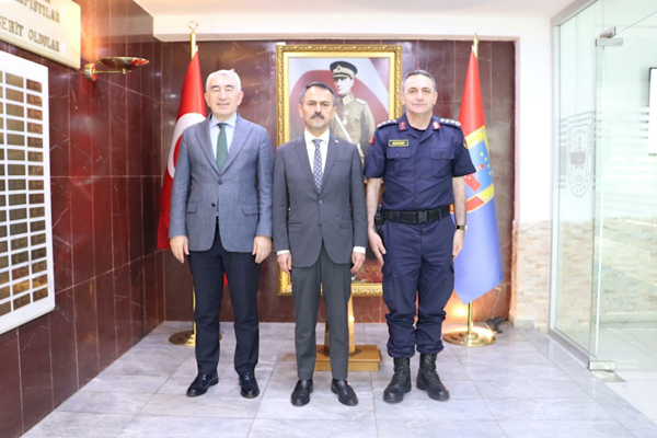 Vali Aktaş’tan Jandarma Teşkilatı’nın 187. kuruluş yıl dönümüne ziyaret