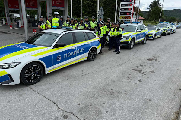 Bulgaristan’da trafik denetimi yapıldı