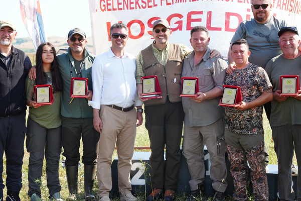 Çorlu’da Geleneksel Fermalı Av Köpekleri Yarışması düzenlendi