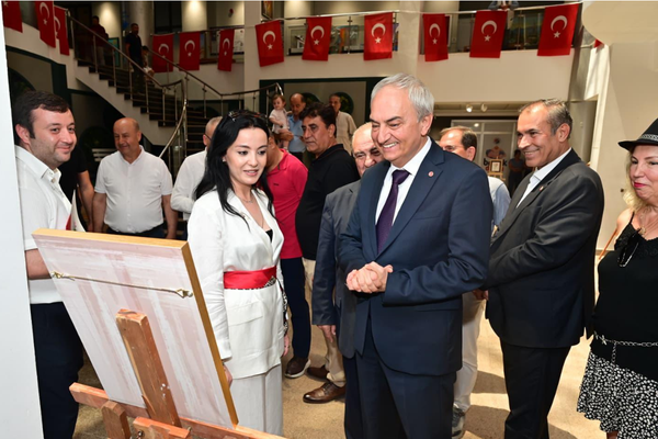 Kepez’de “Şüküfe-i Rayiha” adlı sergi açıldı