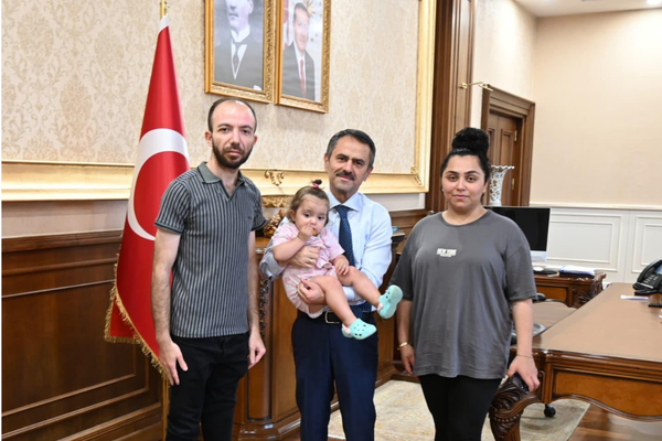 Gazi Zeki Didinmez, Vali Aktaş’ı ziyaret etti