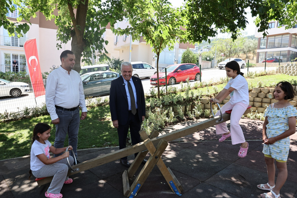 Nilüfer’de Mehmetçik Parkı hizmete açıldı: Park sayısı 431’e yükseldi