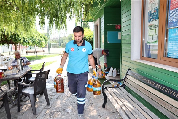 Pamukkale’de atık yağ toplama kampanyası