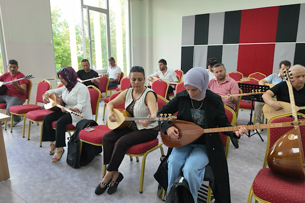Kayseri’de belediye konservatuvarının yaz kursları başladı