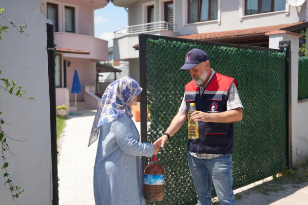 Düzce’de atık yağ kampanyası sürüyor