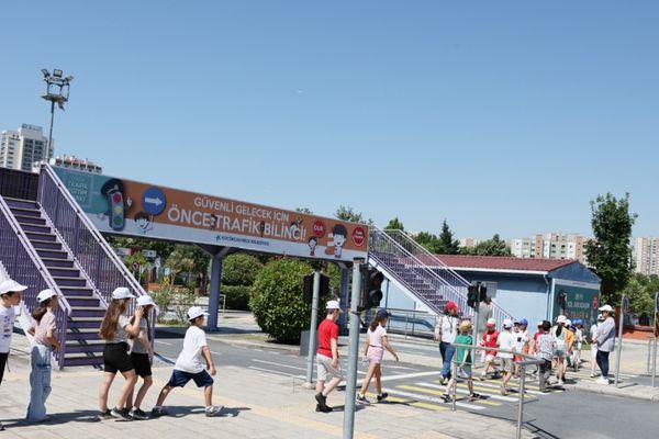 Küçükçekmece’de yaz dönemi çocuk trafik eğitimleri başladı