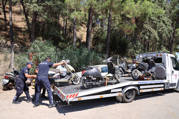 Marmaris’te hurda temizliği başladı