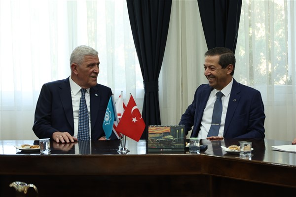 Dervişoğlu, KKTC Dışişleri Bakanı Ertuğruloğlu’nu ziyaret etti
