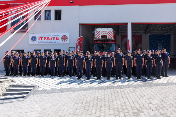 Büyükorhan’a yeni itfaiye binası açıldı
